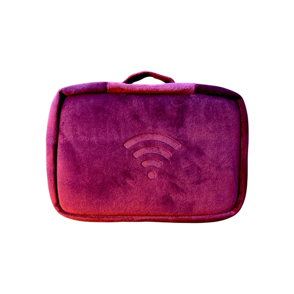 MY TAGALONGS Network Case, Purple Velour